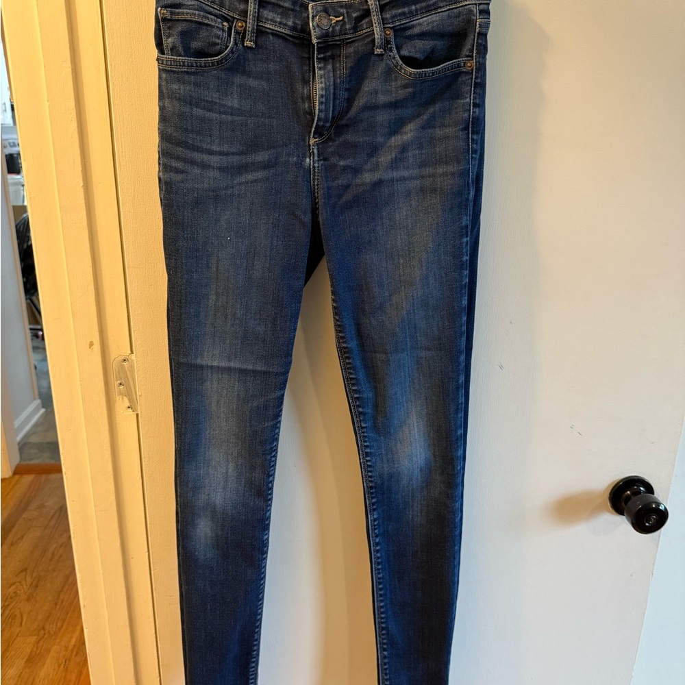Lucky Brand Dark Indigo Skinny Jeans